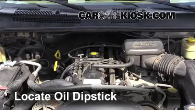 1999 Jeep Grand Cherokee Limited 4.0L 6 Cyl. Huile Vérifier le niveau de l'huile
